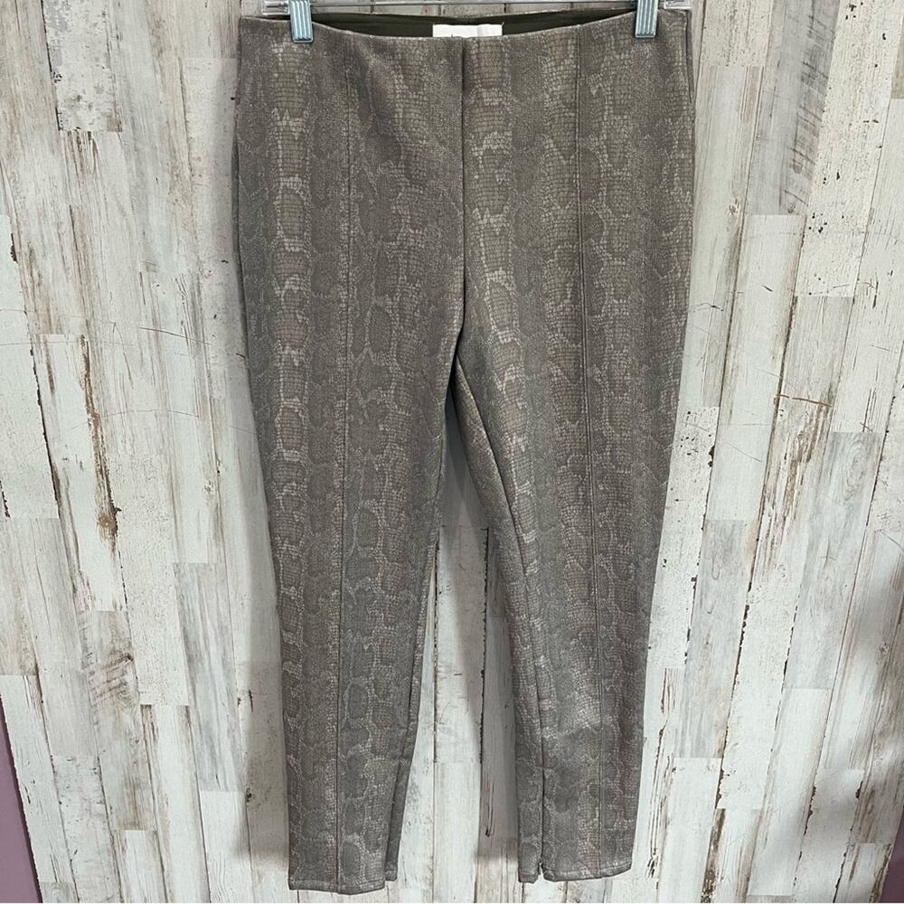 By Anthropologie The Essential Skinny Ankle Crocodile Pant‎ Women’s Sz 29